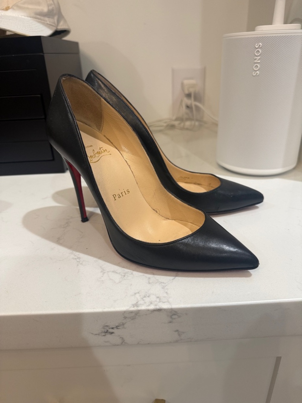 Christian louboutin pigalle follies black 100mm - Picture 5 of 6